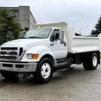 2011 Ford F-750 XL Super Duty Cummins 12-Foot Dump Truck with Air Brakes thumbnail image 5