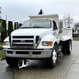 2011 Ford F-750 XL Super Duty Cummins 12-Foot Dump Truck with Air Brakes thumbnail image 4