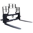 2025 Braber Equipment Regular Duty Skid Steer Pallet Forks BE-HD5548BO500 thumbnail image 2