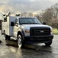 2010 Ford F-550 XL Super Duty Diesel Service Truck with IMT Crane thumbnail image 2