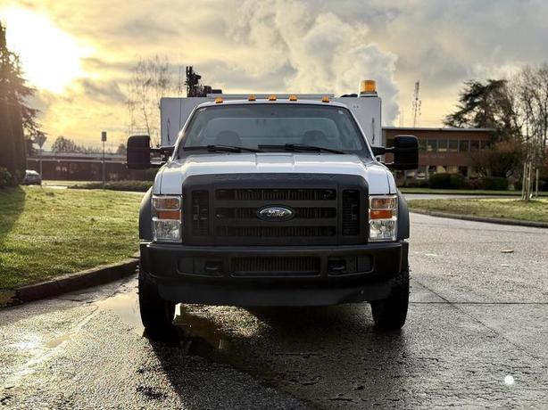 2010 Ford F-550 XL Super Duty Diesel Service Truck with IMT Crane image 3