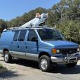 2006 Ford Econoline E-350 Cargo Van with Versalift Bucket thumbnail image 2