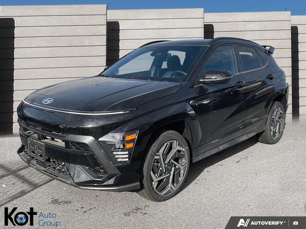 2024 Hyundai Kona N Line APPLE CARPLAY & ANDRIOD AUTO! HEATED SEATS! BACKUP CAME image 1