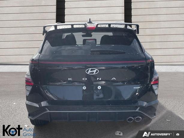 2024 Hyundai Kona N Line APPLE CARPLAY & ANDRIOD AUTO! HEATED SEATS! BACKUP CAME image 5