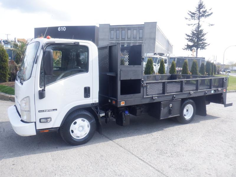 2015 Isuzu NPR 12 Foot  Flat Deck 3 Seater Diesel display photo