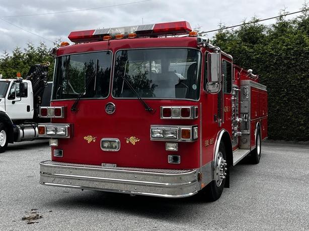 1991 Sutphen Deluge 500 IGAL Pumper Fire Truck Detroit Diesel image 4