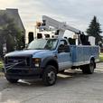 2010 Ford F-550 XL Super Duty 4x4 Versalift Bucket Service Truck thumbnail image 4