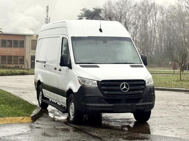 2019 Mercedes-Benz Sprinter 2500 High Roof Cargo Van with Rear Shelving image 2