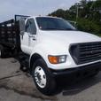 2001 Ford F-650 18 Foot Flat Deck Diesel Air Brakes thumbnail image 4