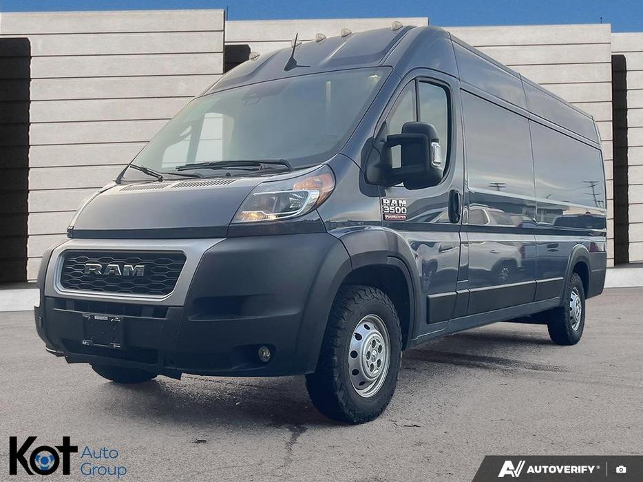 2022 RAM ProMaster Cargo Van 3500 High Roof Ext 159" WB FULLY INSPECTED! V6! 4-S display photo