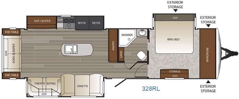 Used 2016 Keystone RV Outback 328RL display photo