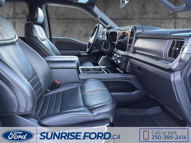 2024 Ford Super Duty F-350 SRW Platinum - PREMIUM LEATHER SEATING, ADVANCED DRIV image 7