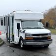 2015 Chevrolet Express 4500 11-Passenger Bus with Wheelchair Lift thumbnail image 2