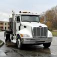 2020 Peterbilt 330 16-Foot Flat Deck Roll-Off Hook Truck thumbnail image 2