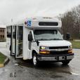 2013 Chevrolet Express G4500 21-Passenger Diesel Bus with Wheelchair Ramp thumbnail image 2