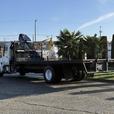 2015 Hino 358 22-Foot Flat Deck Truck with Dump Function and Amco Veba Crane thumbnail image 8