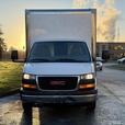 2015 GMC Savana G4500 16-Foot Duramax Diesel Cube Van with Rear Shelving thumbnail image 3