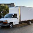 2015 GMC Savana G4500 16-Foot Duramax Diesel Cube Van with Rear Shelving thumbnail image 5