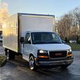 2015 GMC Savana G4500 16-Foot Duramax Diesel Cube Van with Rear Shelving thumbnail image 2