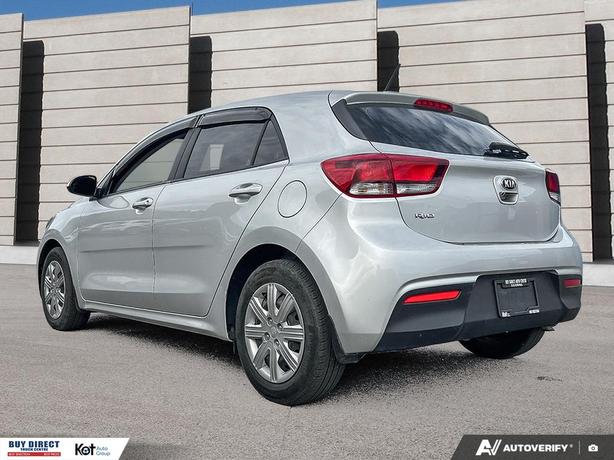 2021 Kia Rio5 LX AUTO, HEATED FABRIC SEATS, BLUETOOTH WITH BACK UP CAMERA, BLACK image 4