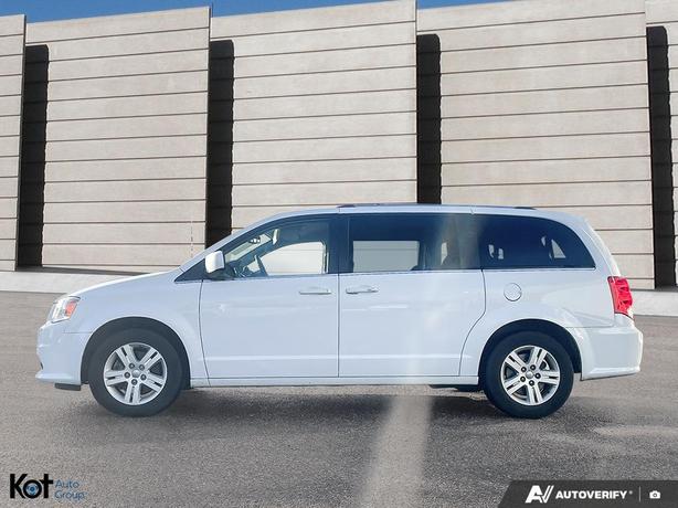 2018 Dodge Grand Caravan Crew Plus 2WD V6! FULLY INSPECTED! DODGE AUDIO SYSTEM W image 3