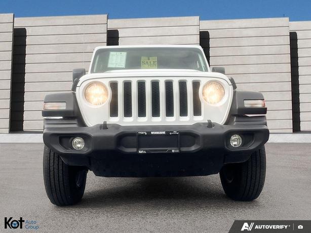 2023 Jeep Wrangler 4 Door Sport S 4x4 ONLY 56837 KMS! FULLY INSPECTED! V6! 8-SPE image 2