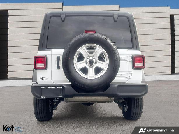 2023 Jeep Wrangler 4 Door Sport S 4x4 ONLY 56837 KMS! FULLY INSPECTED! V6! 8-SPE image 5