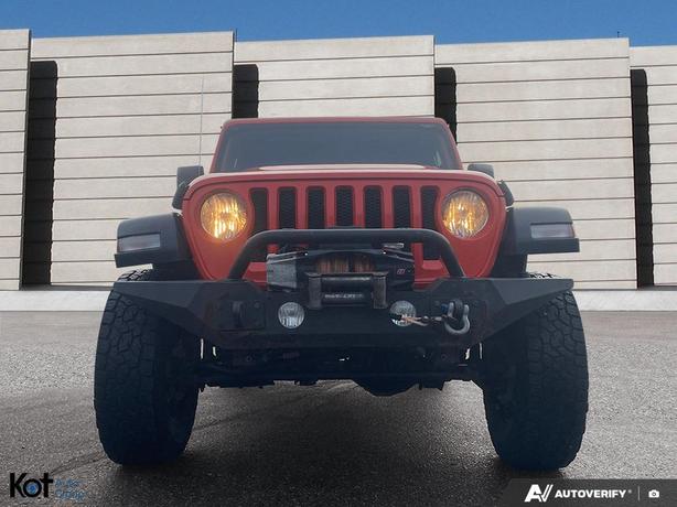 2019 Jeep Wrangler Sport 4x4 V6 ENGINE! FULLY INSPECTED! NO ACCIDENTS! REARVIEW  image 2