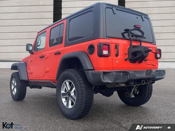 2019 Jeep Wrangler Sport 4x4 V6 ENGINE! FULLY INSPECTED! NO ACCIDENTS! REARVIEW  image 4