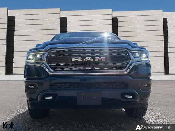 2022 RAM 1500 Limited 4x4 Crew Cab 5'7" Box NAV! HEATED VENTED SEATS! HARMON KAR image 2