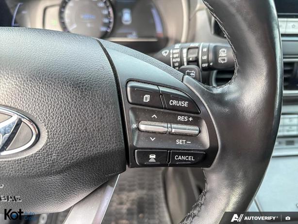 2021 Hyundai Kona Electric Ultimate BLINDSPOT! REAR CROSS TRAFFIC! LEATHER! SUNR image 8