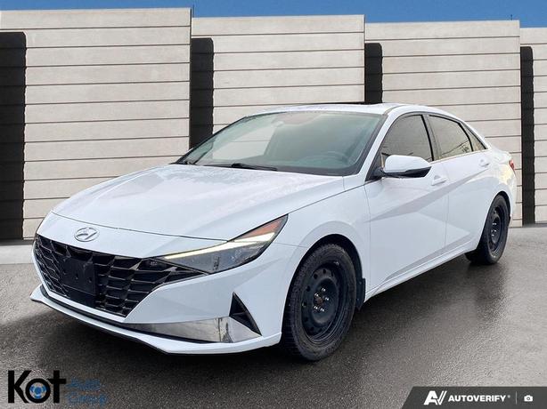 2022 Hyundai Elantra Ultimate Tech WINTER TIRES! LEATHER INTERIOR! BLUETOOTH! HE image 1