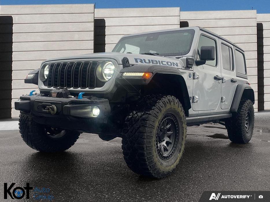 2024 Jeep Wrangler 4xe Rubicon 4 Door 4x4 FULLY INSPECTED! REARVIEW CAMERA! BLIN display photo