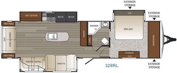 Used 2016 Keystone RV Outback 328RL image 3