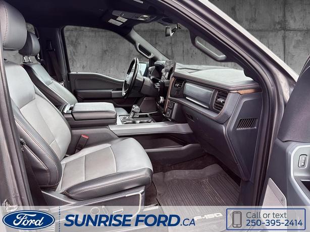 2023 Ford F-150 Lightning Lariat - 15.5-INCH SYNC® 4A TOUCHSCREEN, LEATHER-TRIMM image 8