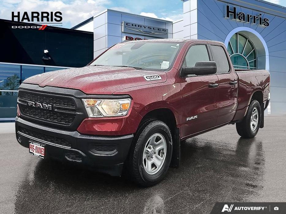 2022 RAM 1500 Tradesman 4x4 Quad Cab 6'4 Box | No Reported Accidents | One Owner display photo