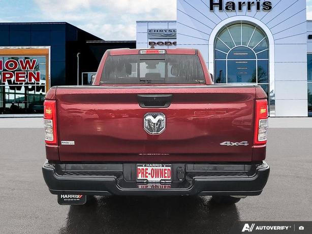 2022 RAM 1500 Tradesman 4x4 Quad Cab 6'4 Box | No Reported Accidents | One Owner image 5