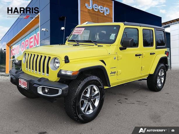 2023 Jeep Wrangler Sahara 4 Door 4x4 | Remote Start | GPS Navigation! image 1