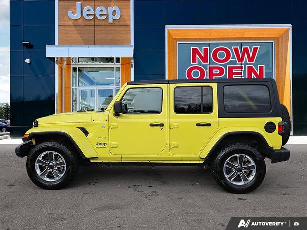 2023 Jeep Wrangler Sahara 4 Door 4x4 | Remote Start | GPS Navigation! image 3