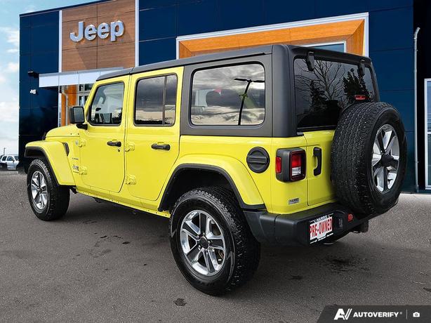 2023 Jeep Wrangler Sahara 4 Door 4x4 | Remote Start | GPS Navigation! image 4