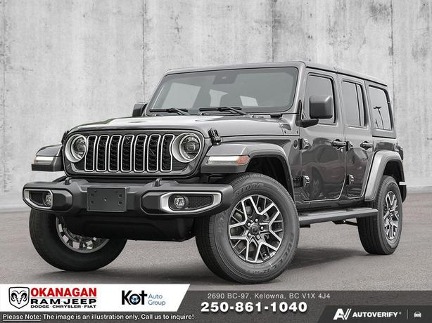 2026 Jeep Wrangler SAHARA, LEATHER, FULL LOAD, DEMO CLEAROUT SAVE OVER 10K! demo image 1
