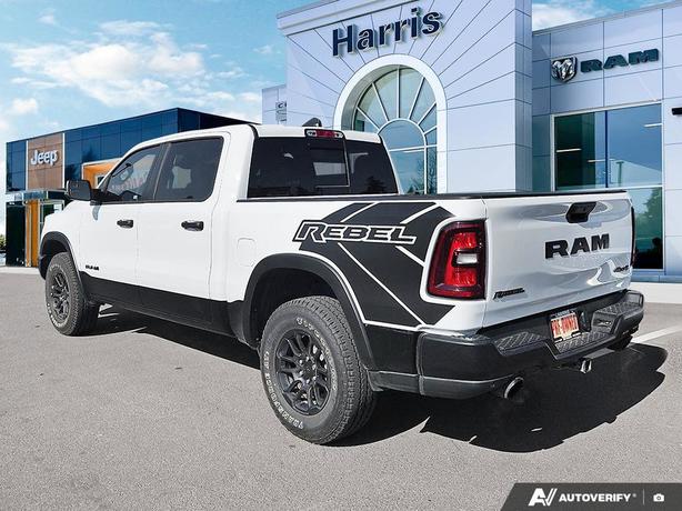 2025 RAM 1500 Rebel 4x4 Crew Cab 5'7 Box | Remote Start | Cruise Control! image 4