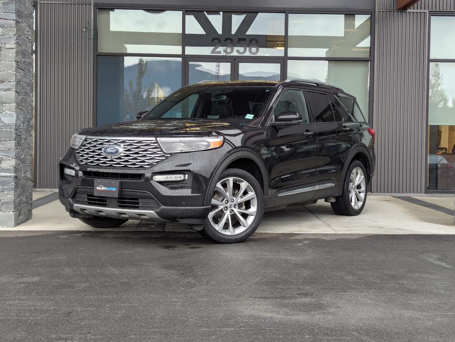 2021 Ford Explorer Platinum - Heated/Vented Seats, Leather, Sunroof display photo