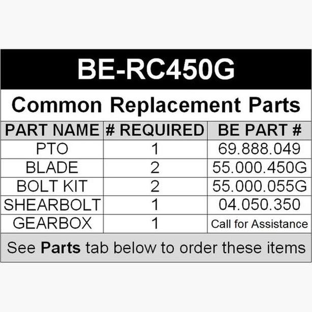 2025 Braber Equipment Rotary Cutter BE-RC450G image 2