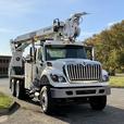 2011 International 7500 Terex Digger Derrick Flat Deck with 48-Foot Platform Hei thumbnail image 2