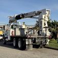 2011 International 7500 Terex Digger Derrick Flat Deck with 48-Foot Platform Hei thumbnail image 6