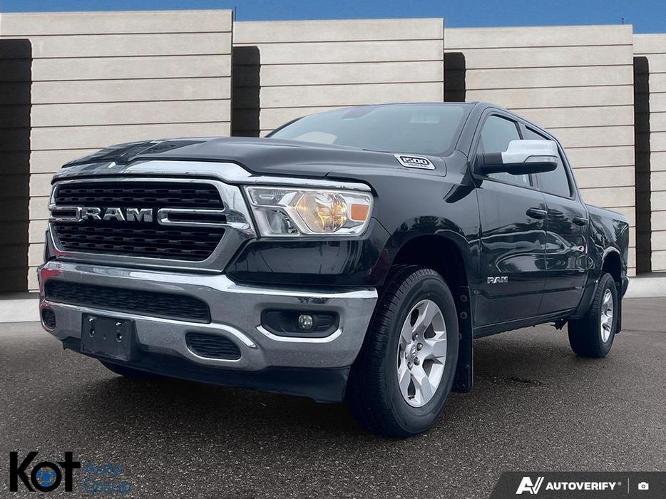 2022 RAM 1500 Big Horn 4x4 Crew Cab 5'7" Box NO ACCIDENTS! FULLY INSPECTED! UCON display photo