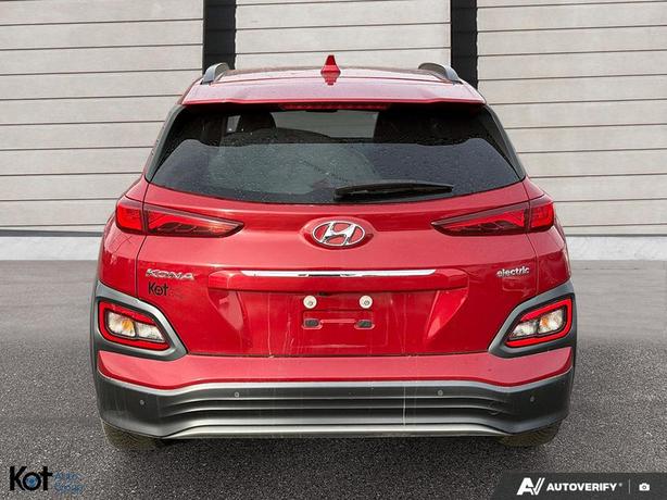2021 Hyundai Kona Electric Ultimate BLINDSPOT! REAR CROSS TRAFFIC! LEATHER! SUNR image 5
