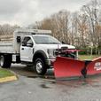 2021 Ford F600 XLT 4x4 Diesel Plow Truck with 11-Foot Dump and Sander thumbnail image 1