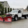 2021 Ford F600 XLT 4x4 Diesel Plow Truck with 11-Foot Dump and Sander thumbnail image 4